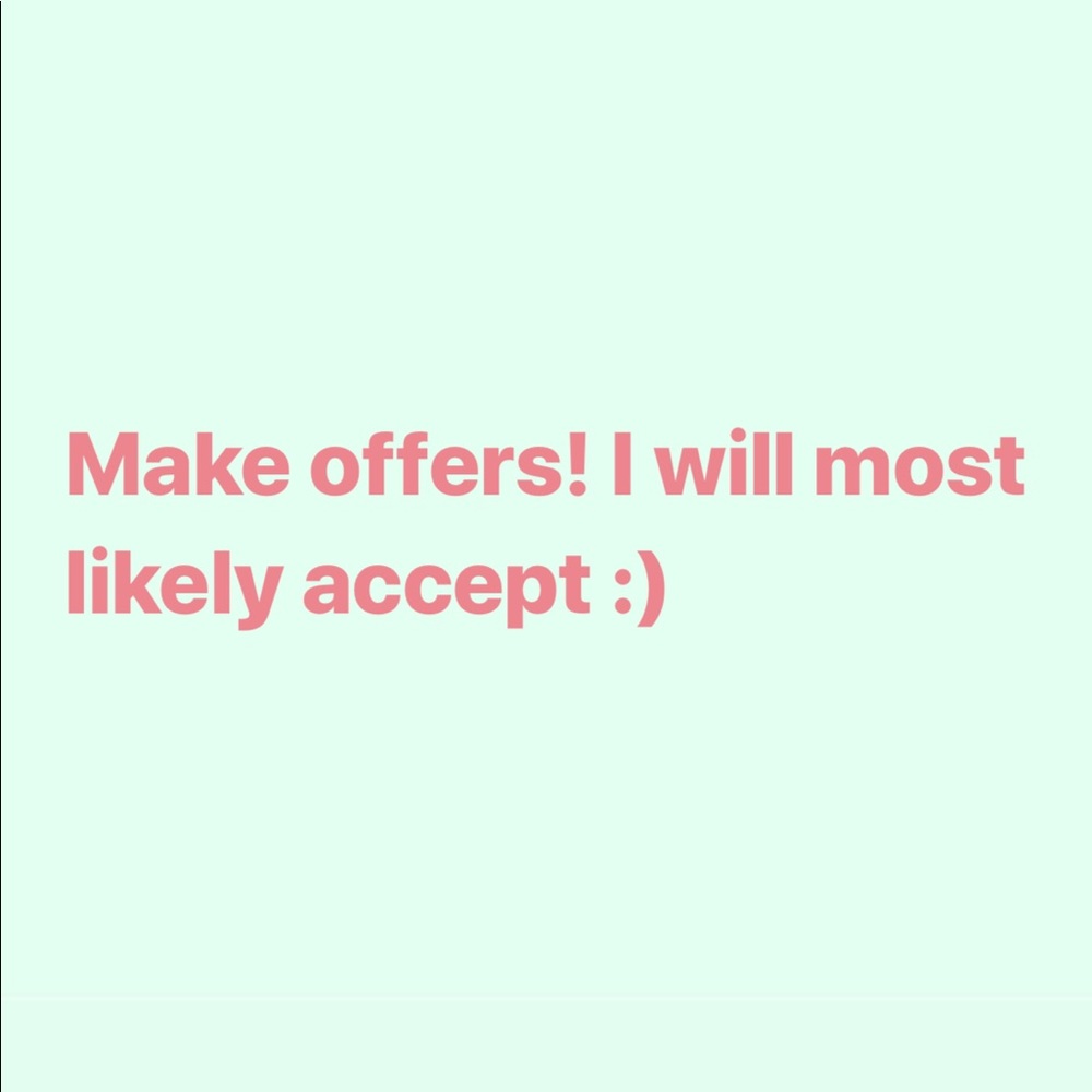 Make any offer